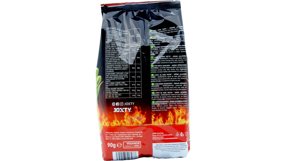 Joxty chips mais fritte jalapenos gr.90
