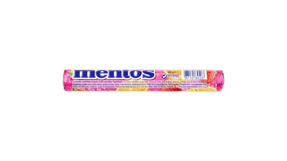 Mentos gusto frutta 38 gr.