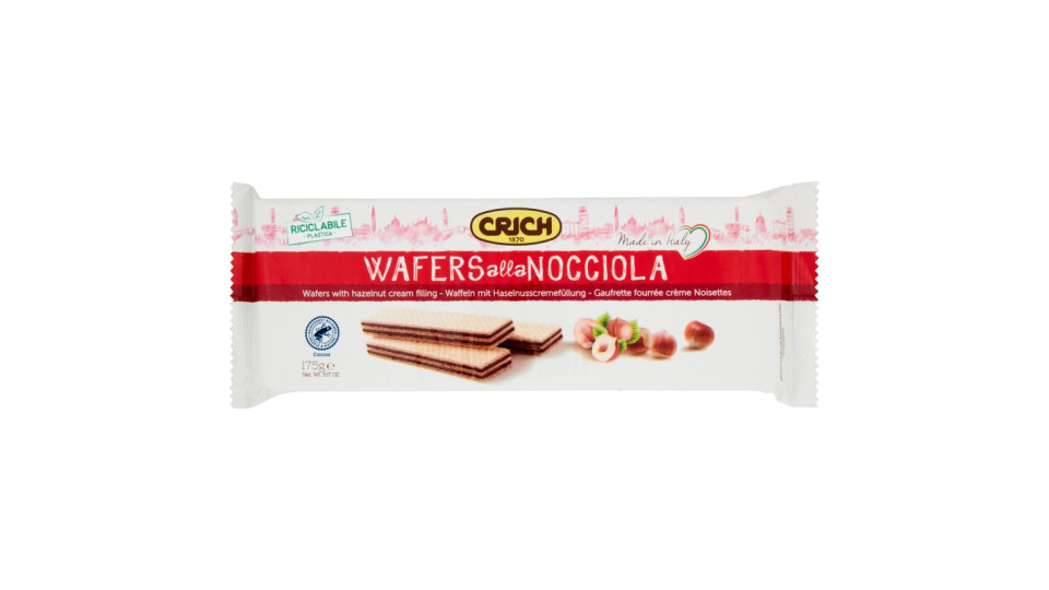 Crich Wafers alla Nocciola 175 g