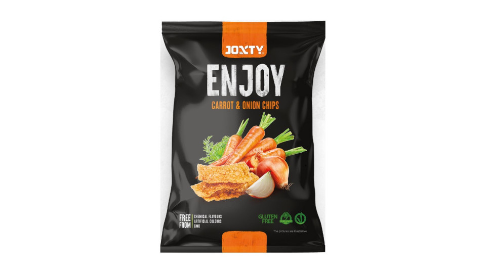 JOXTY chips fritte carota/cipolla gr.40 Gluten Free