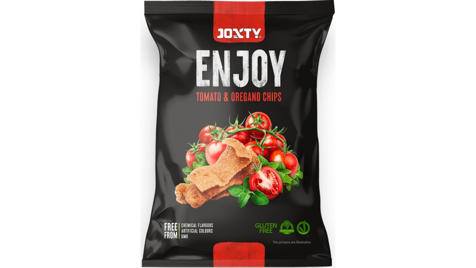 JOXTY chips pomodoro origano gr.40 Gluten Free