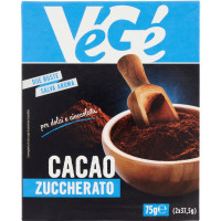 VéGé Cacao Zuccherato 2 x 37,5 g
