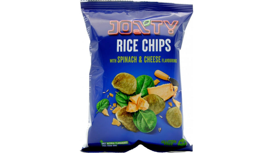 Joxty chips riso fritte spinaci e formaggio gr.40