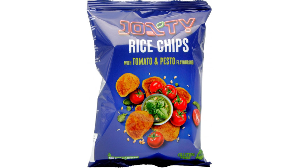 Joxty chips riso fritte pomodoro e pesto gr.40