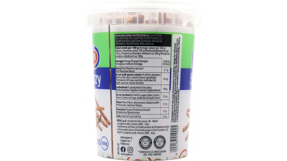 Pata sfizzy sticks gr.100