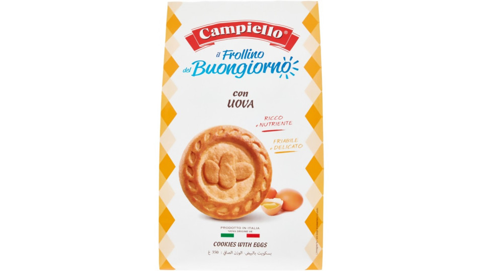 Campiello il Frollino del Buongiorno con Uova 350 g