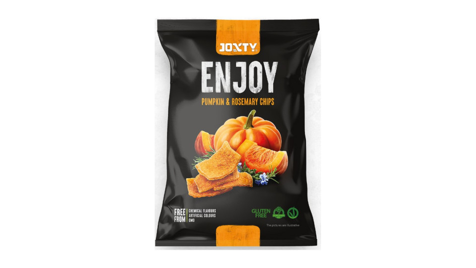 JOXTY chips fritte zucca/rosmarino gr.40 Gluten Free