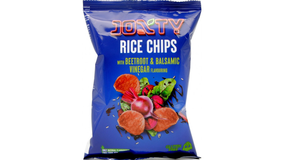 Joxty chips riso fritte rapa e aceto balsamico gr.40
