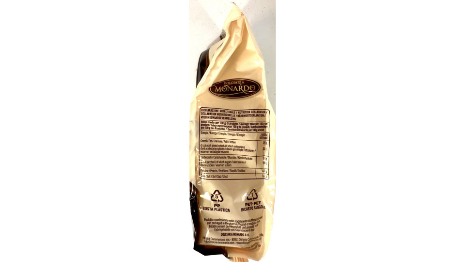 Monardo praline cioccolato al latte gusto cappuccino busta gr.100