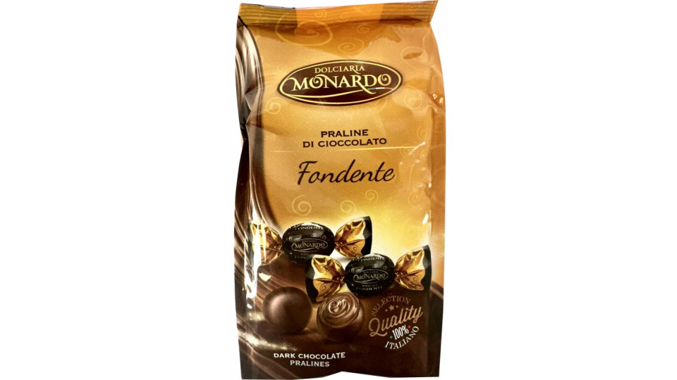 Monardo praline di cioccolato fondente busta gr.100