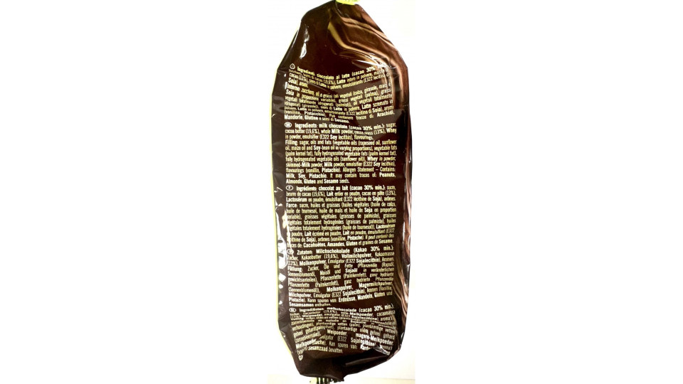 Monardo praline di cioccolato al latte gusto pistacchio busta...