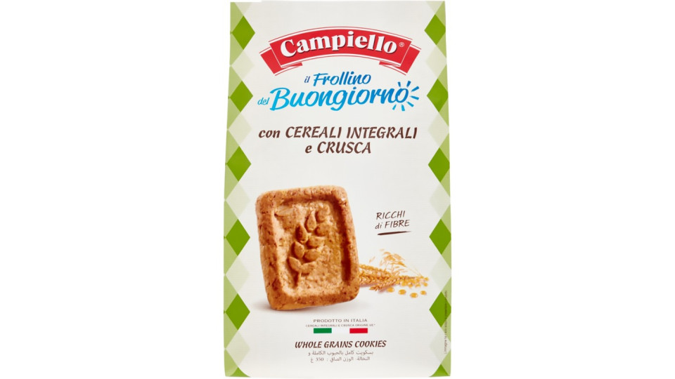 Campiello il Frollino del Buongiorno con Cereali Integrali e...