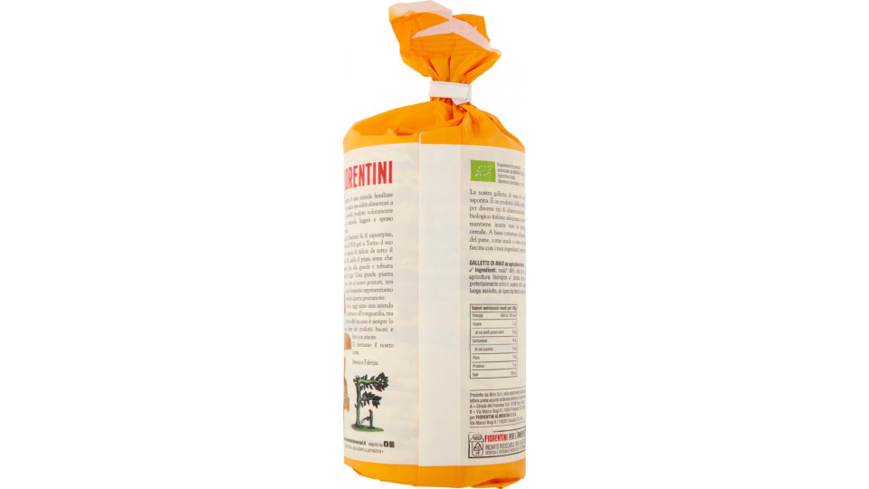 Fiorentini le Originali Gallette Bio di Mais 120 gr.