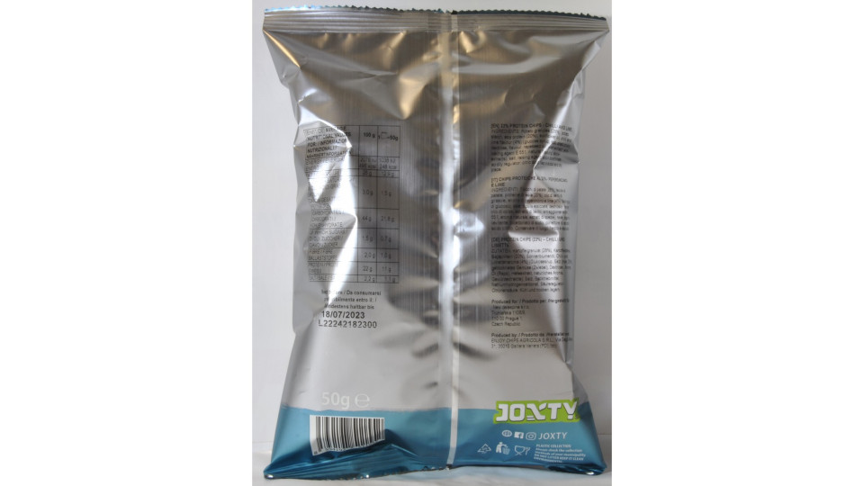 JOXTY chips protein 22% chilli/lime gr.50 Gluten Free