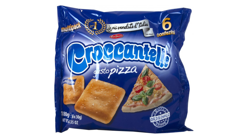 Croccantelle gusto pizza multipack 6x30 gr