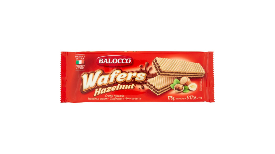 Balocco Wafers Hazelnut Nocciola 175 gr.
