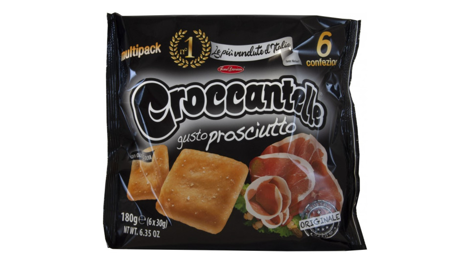 Croccantelle gusto prosciutto multipack 6x30 gr