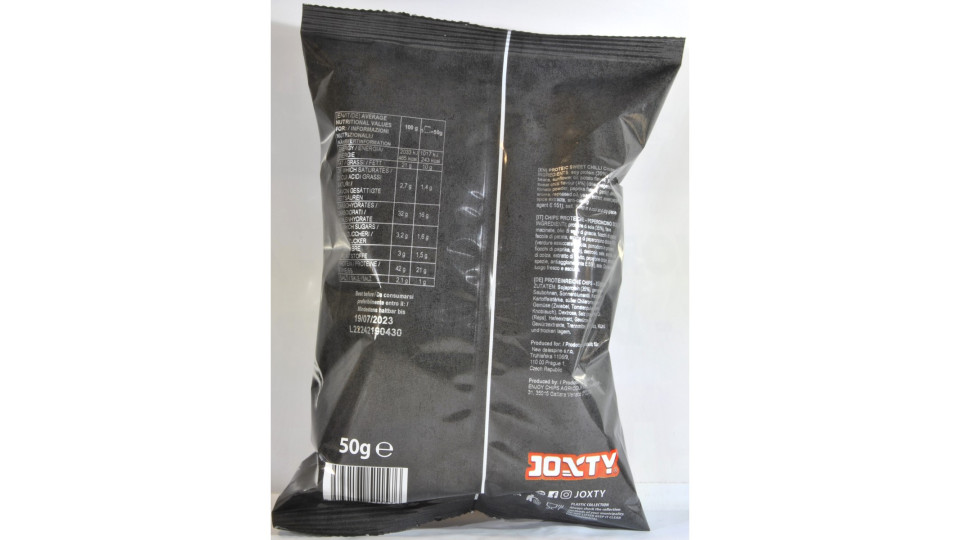 Joxty chips full protein 42% chilli gr.50 Gluten Free