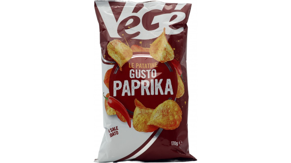 VéGé le Patatine Gusto Paprika 170 g