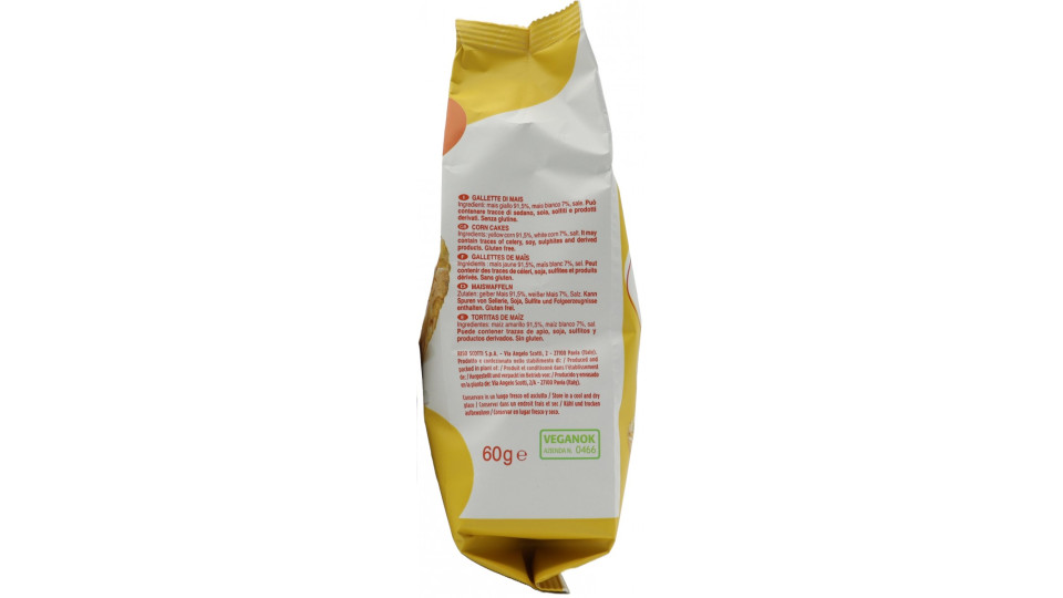 Riso Scotti Maisenza Mais con Mais Bianco 60 g