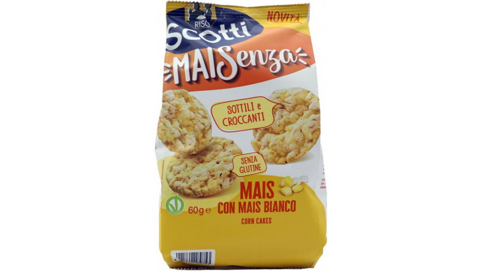 Riso Scotti Maisenza Mais con Mais Bianco 60 g