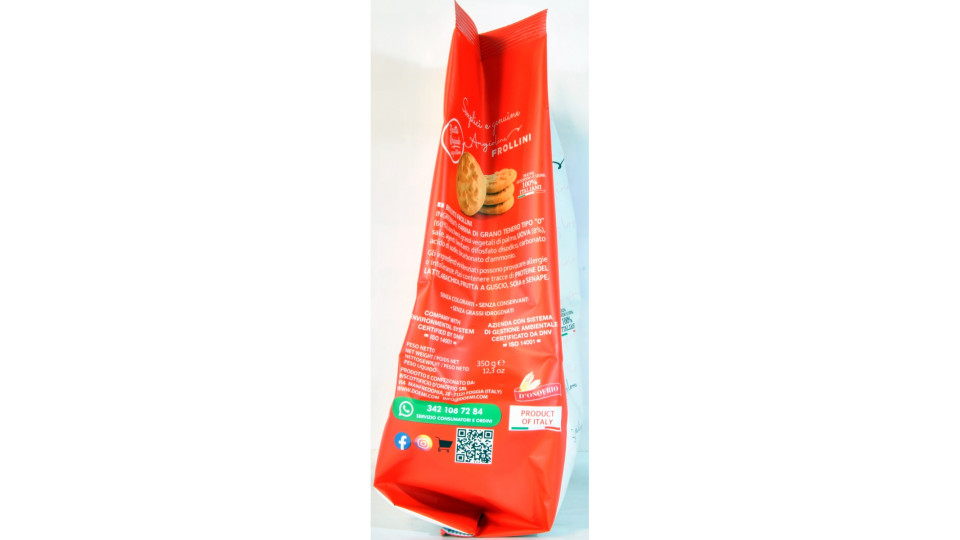 Doemi biscotti angioline senza lattosio gr.350