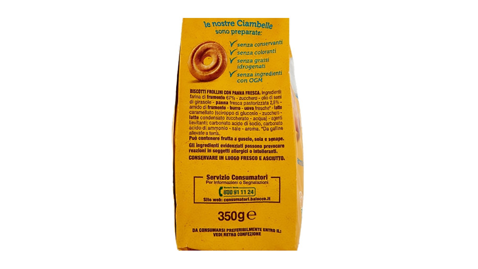 Balocco biscotti ciambelle - gr.350