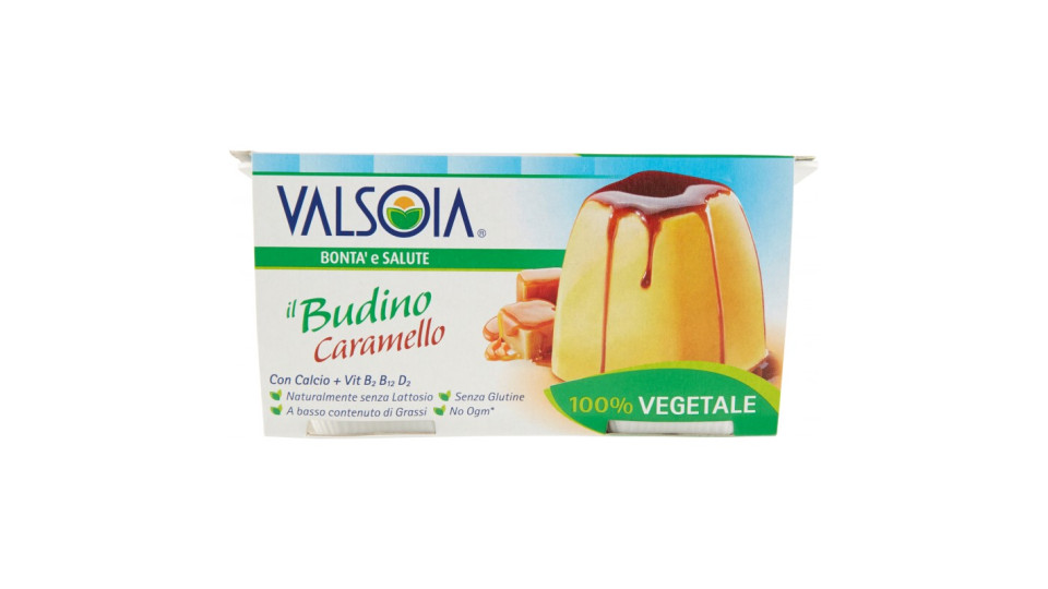 Valsoia Bontà e Salute il Budino Caramello 2 x 115 gr.