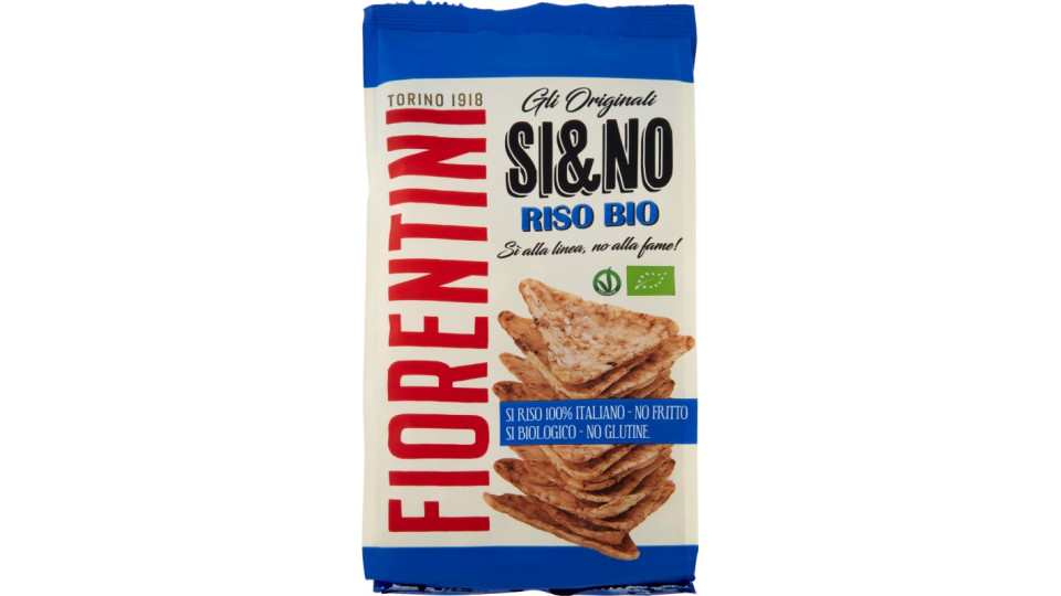 Fiorentini gli Originali Si&No gallette Riso Bio 100 gr.