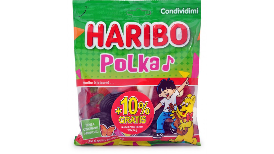 Haribo busta polka gr.175