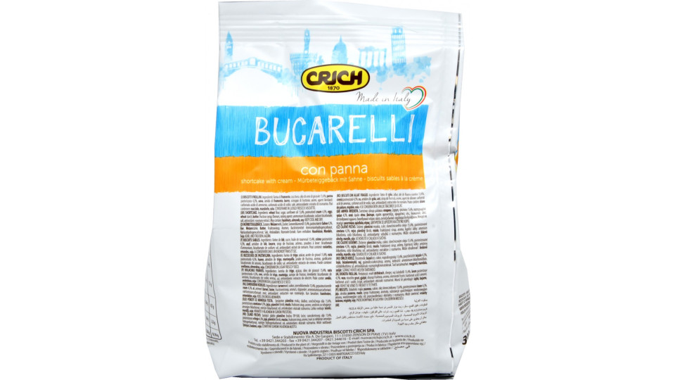 Crich biscotti bucarelli con panna gr.300