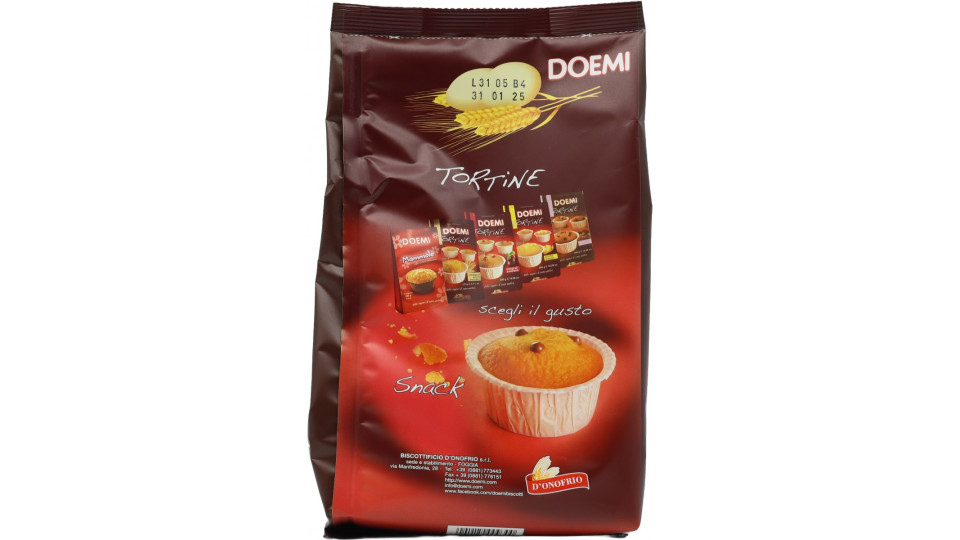 Doemi tortine alla gianduia gr.250