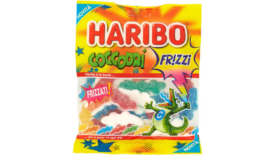Haribo Coccodrí Frizzi 175 gr.