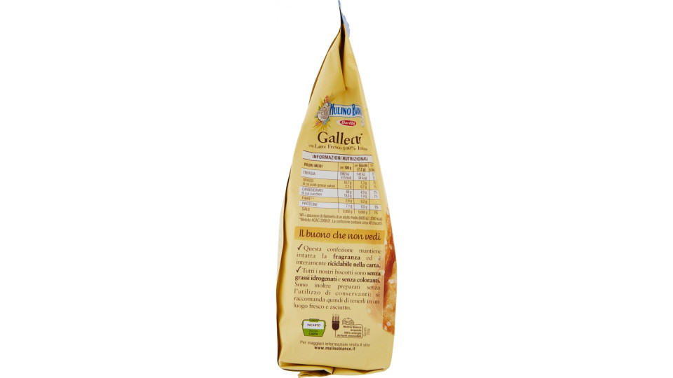 Mulino Bianco galletti gr.350