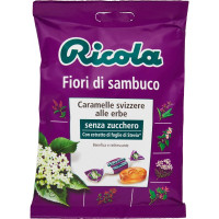 Ricola Fiori di sambuco caramelle alle erbe balsamiche senza...