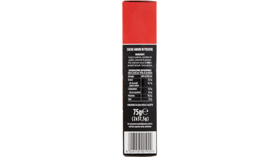 VéGé Cacao Amaro 2 x 37,5 g