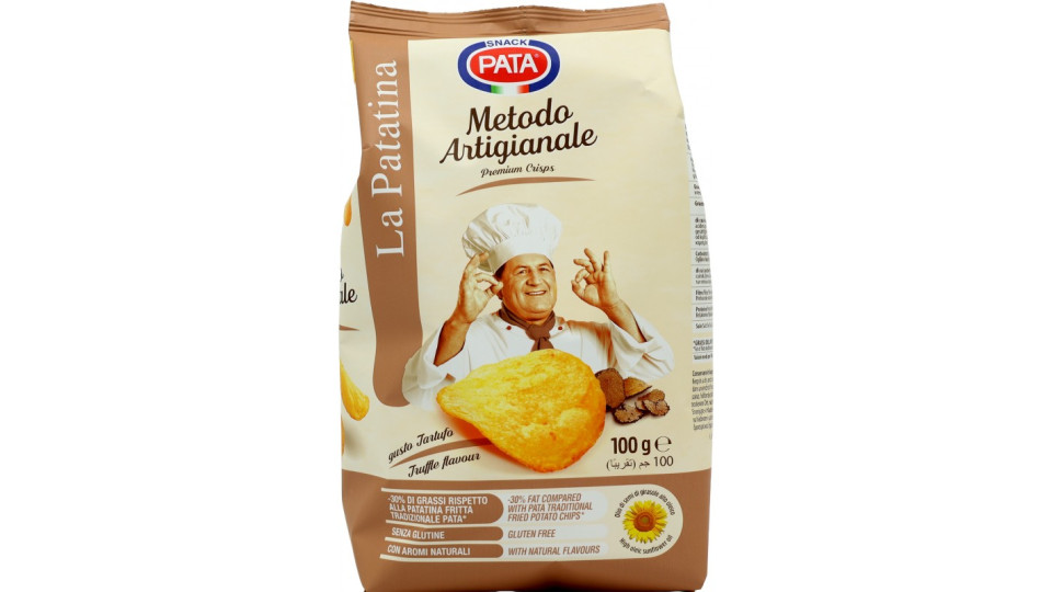 Pata la Patatina Metodo Artigianale gusto Tartufo 100 g