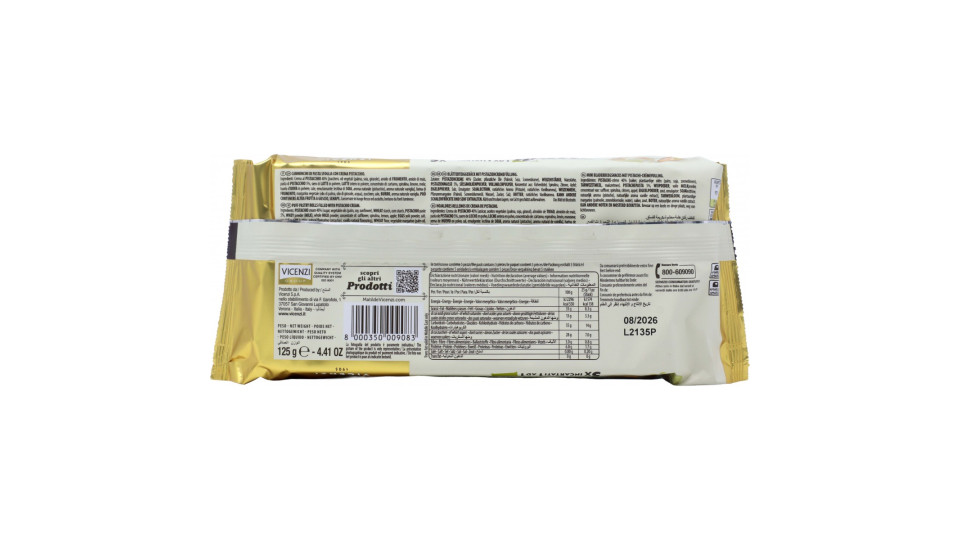 Matilde Vicenzi Millefoglie Snack con crema al Pistacchio 5 x...