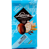 Laica ovetti cioccolato latte e cereali gr.120