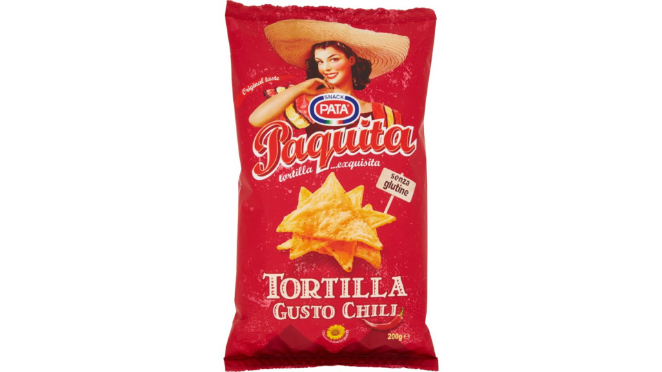 Pata Paquìta Tortilla Gusto Chili 200 g