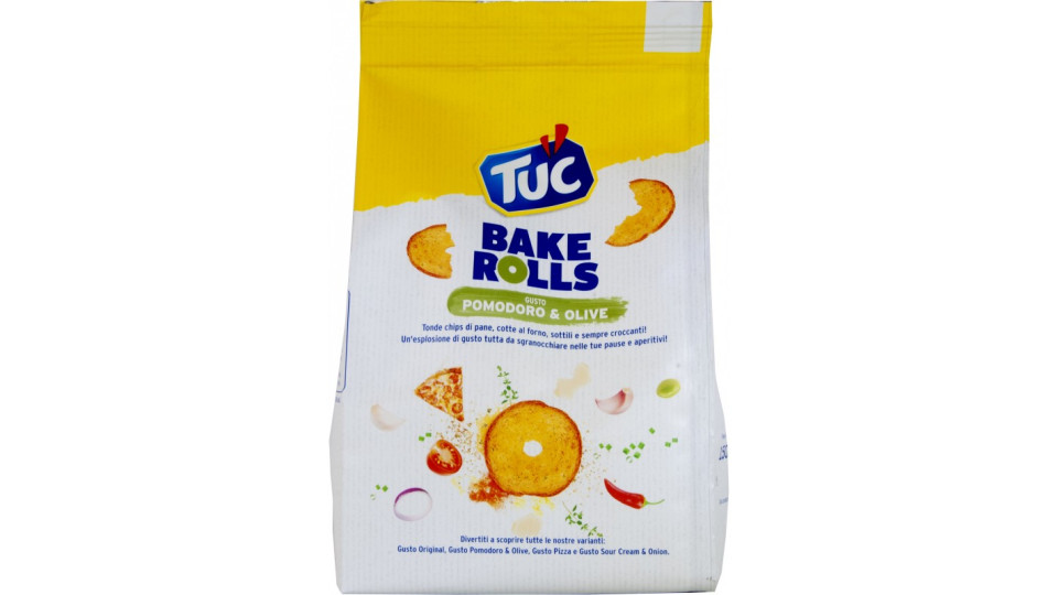 Saiwa tuc bake rolls pomodoro olive gr.150