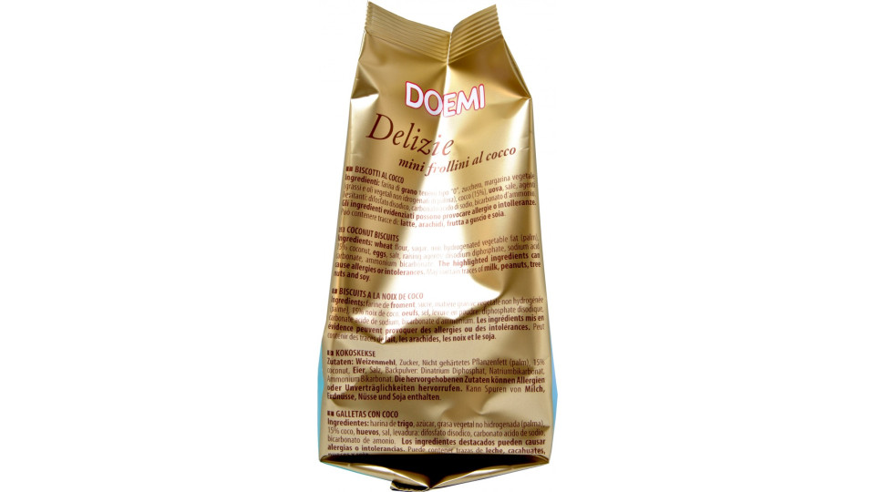 Doemi delizie mini frollini cocco gr.300