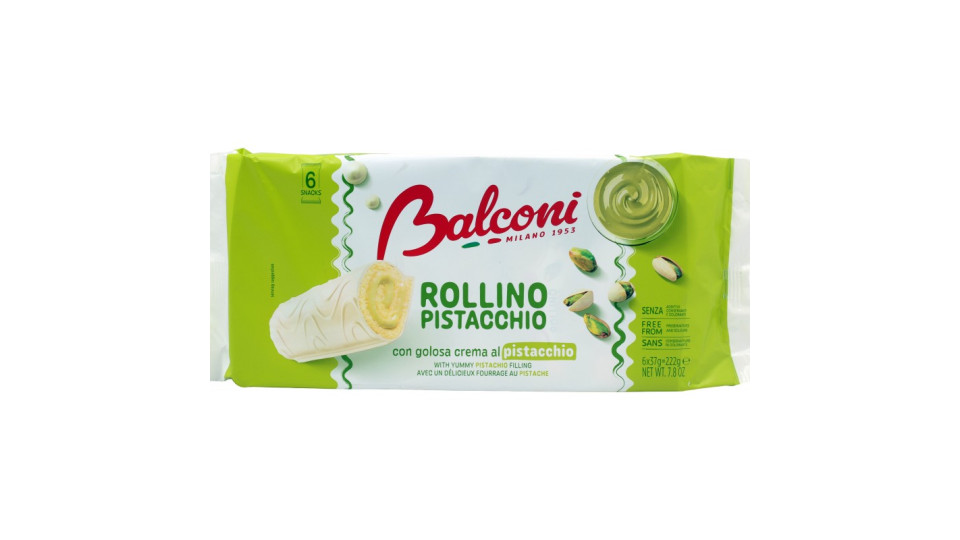 Balconi Rollino Pistacchio 6 x 37 g