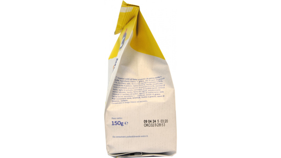 Saiwa Tuc Bake Rolls al Gusto Panna Acida e Cipolla gr.150