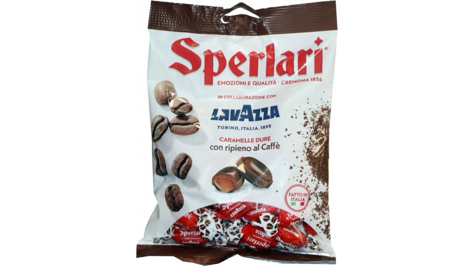 Sperlari Lavazza Caramelle Dure con ripieno al Caffè 150 g