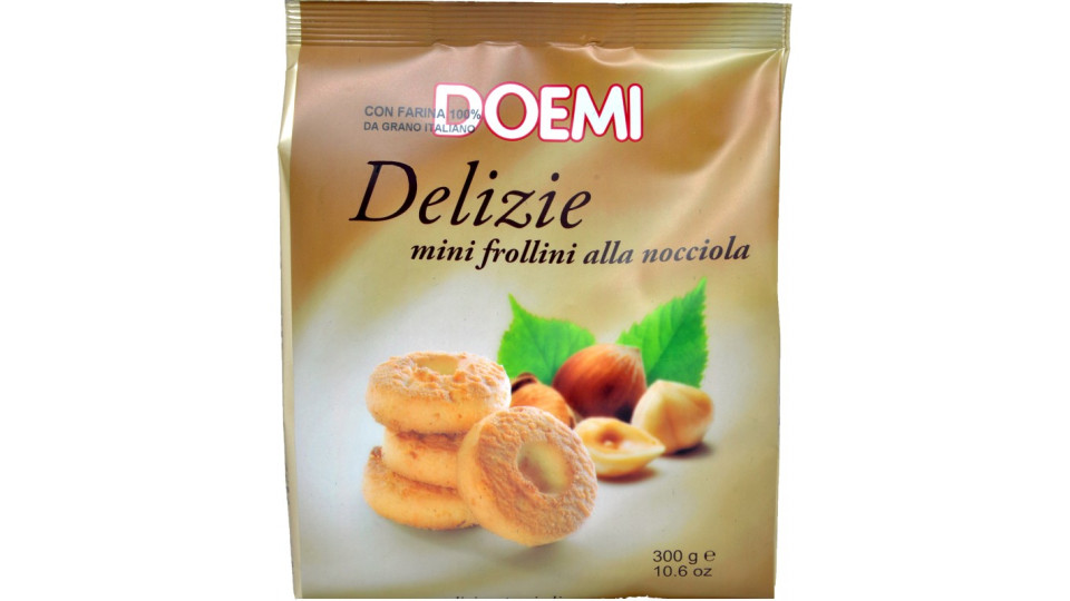 Doemi delizie mini frollini nocciola gr.300