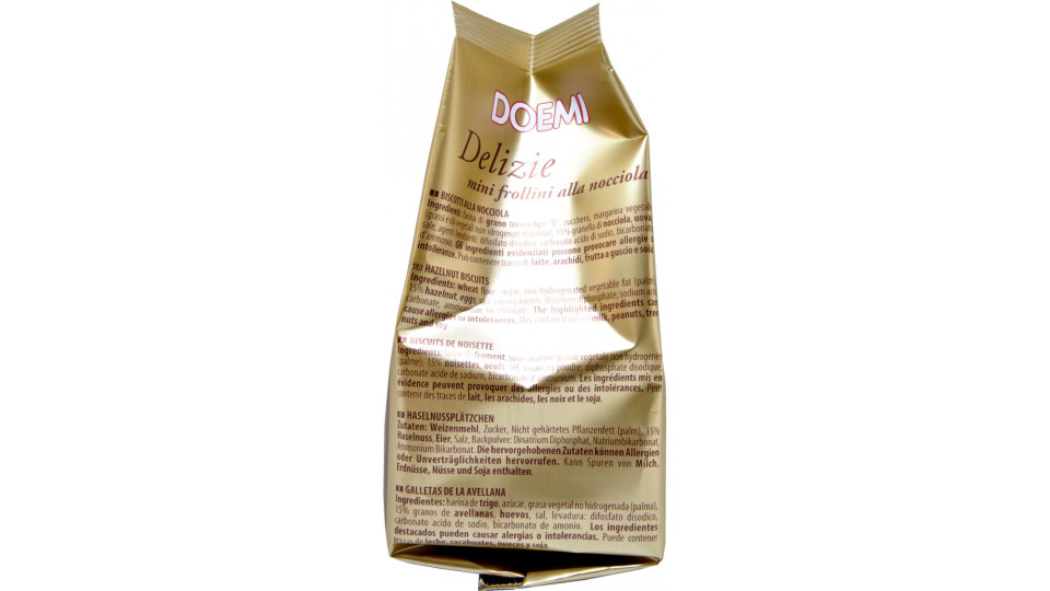 Doemi delizie mini frollini nocciola gr.300