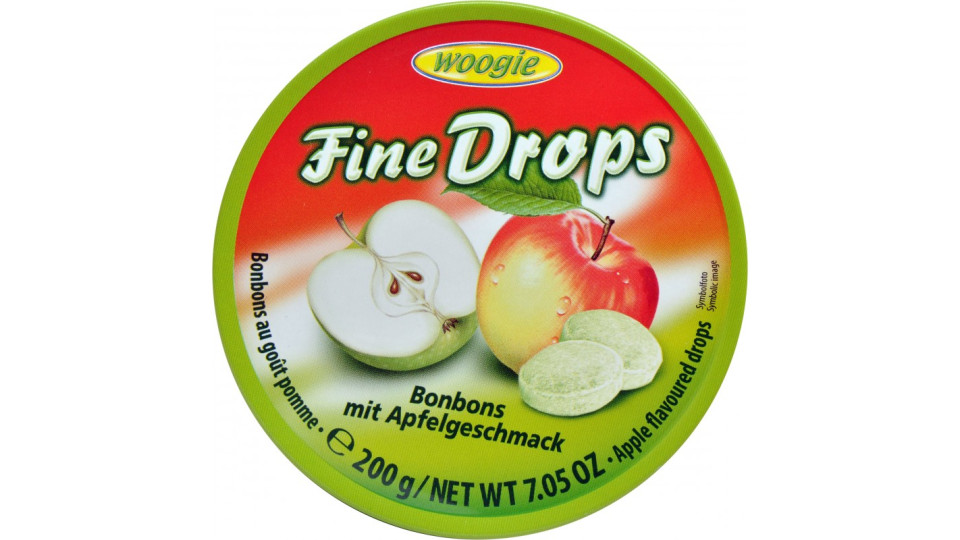 Woogie fine drops caramelle alla mela gr.200