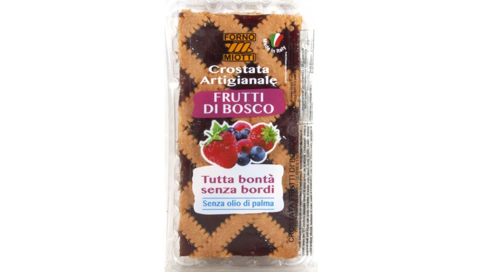 Forno Miotti crostata ai frutti bosco gr.250