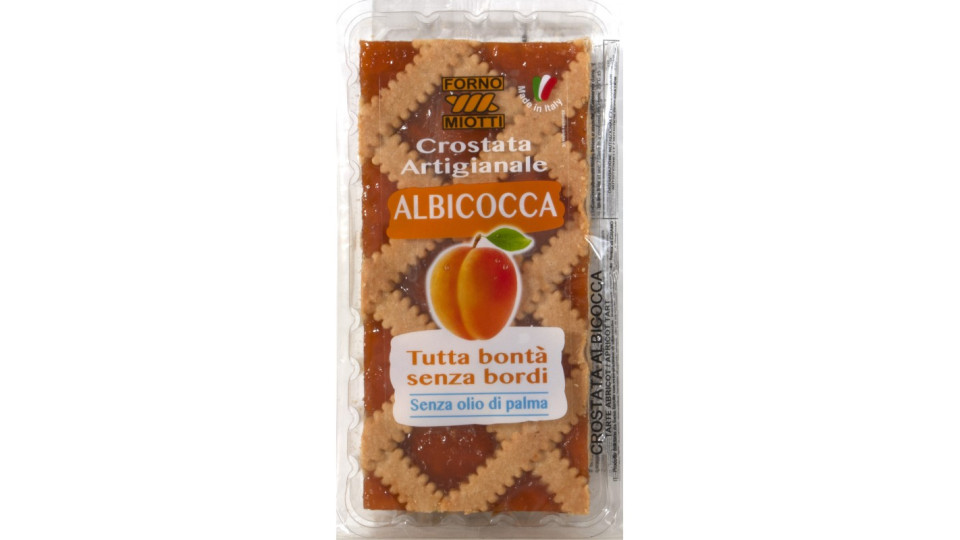 Forno Miotti crostata all'albicocca gr.250